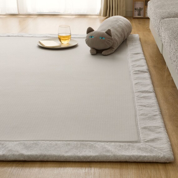 15mmウレタン入り極冷ラグ Nクール極冷(130X185 グレー rDS3) 12枚目画像