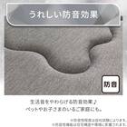 極厚30mmウレタン入り極冷ラグ Nクール極冷(130X185 グレー rDS4) 6枚目画像