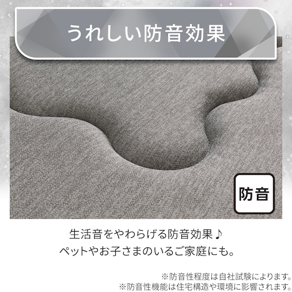 極厚30mmウレタン入り極冷ラグ Nクール極冷(130X185 グレー rDS4) 6枚目画像