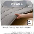 極厚30mmウレタン入り極冷ラグ Nクール極冷(130X185 グレー rDS4) 8枚目画像