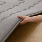 極厚30mmウレタン入り極冷ラグ Nクール極冷(130X185 グレー rDS4) 18枚目画像