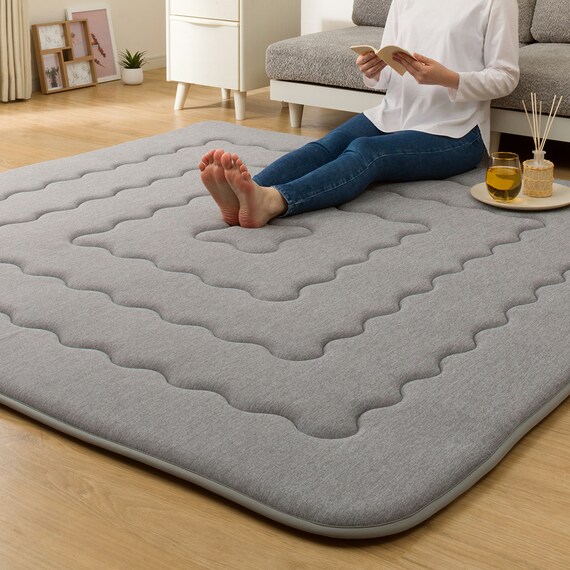 極厚30mmウレタン入り極冷ラグ Nクール極冷(130X185 グレー rDS4) 20枚目画像