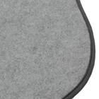 アクセントマット 滑り止めシート付き(デコネコ ブラック gST7) 9枚目画像