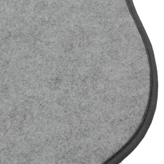 アクセントマット 滑り止めシート付き(デコネコ ブラック gST7) 9枚目画像