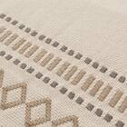 シンプル綿混ラグ(100X140 QA02) 2枚目画像