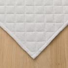 洗えるキルトラグ(ワッフル 185X185 QA03) 3枚目画像