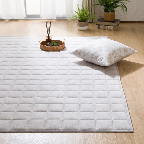 洗えるキルトラグ(ラグタオルジqu 130X185 VK01) 1枚目画像