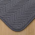 ウレタン10mm入り綿100％キルトラグ(コットン 130X185 YN01) 3枚目画像