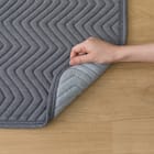 ウレタン10mm入り綿100%キルトラグ(コットン 130X185 YN01) 4枚目画像