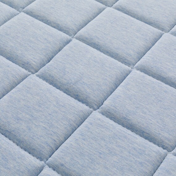 ウレタン10mm入り綿100%キルトラグ(コットン 130X185 DL03) 2枚目画像