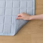 ウレタン10mm入り綿100％キルトラグ(コットン 130X185 DL03) 4枚目画像