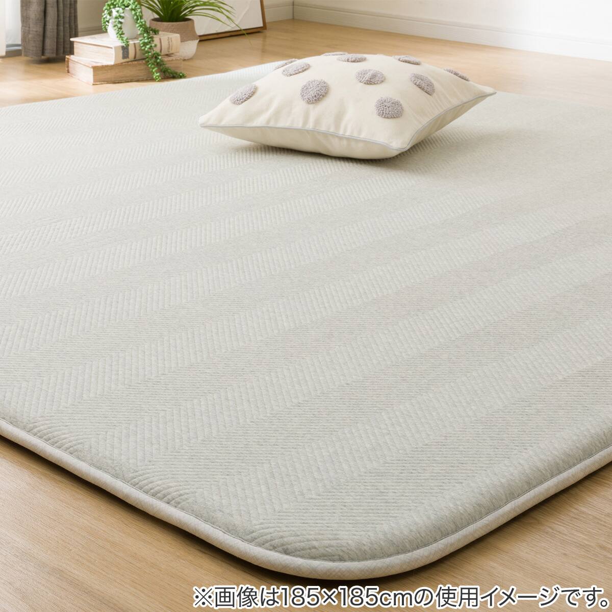 極厚30mmウレタン入り 綿入りボリュームラグ(200X240 QA04) | ニトリ