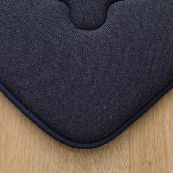 極厚30mmウレタン入り 綿100％ボリュームラグ(130X185 VK03) 3枚目画像