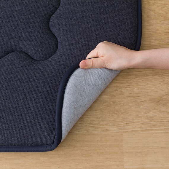 極厚30mmウレタン入り 綿100%ボリュームラグ(130X185 VK03) 5枚目画像