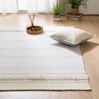 インド綿使用コットンラグ(spr 180X180 YE HF1)