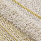 インド綿使用コットンラグ(spr 180X180 YE HF1) 2枚目画像