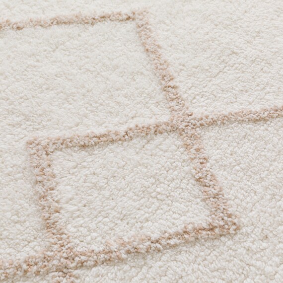 インド綿使用コットンラグ(bsr 120X180 BE HF4) 2枚目画像