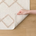 インド綿使用コットンラグ(bsr 180X180 BE HF4) 4枚目画像