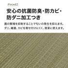 い草ラグ(120X180 ナチュラル NJ01) 4枚目画像