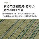 い草ラグ(120X180 グリーン NJ03) 4枚目画像