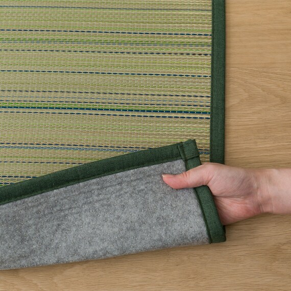 い草ラグ(120X180 グリーン NJ03) 8枚目画像