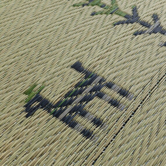 い草ラグ(120X180 ブルー WY02) 6枚目画像