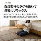 い草ラグ(120X180 ブラウン NJ04) 3枚目画像