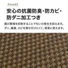 い草ラグ(120X180 ブラウン NJ04) 4枚目画像