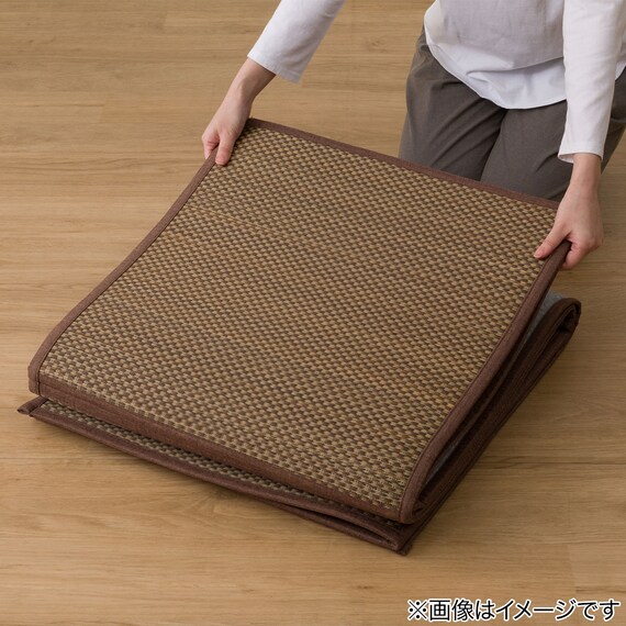 い草ラグ(120X180 ブラウン NJ04) 10枚目画像