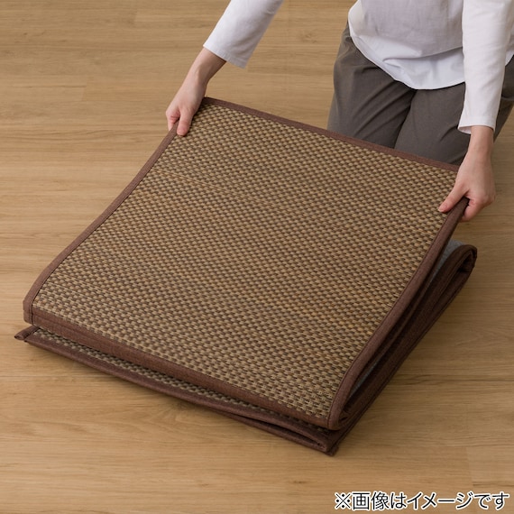 い草ラグ(120X180 ブラウン NJ04) 10枚目画像