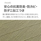 い草ラグ(120X180 ナチュラル NJ05) 4枚目画像