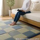 ボリュームい草ラグ(PL 180X180 WY04) 6枚目画像