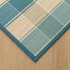 竹ラグ(120X180 ブルー SQ02) 7枚目画像