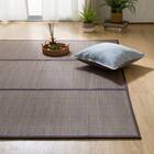 竹ラグ(120X180 ブラウン SQ03) 1枚目画像