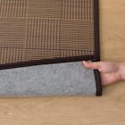 竹ラグ(120X180 ブラウン SQ03) 8枚目画像