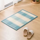 竹マット(ブルー 45X65 SQ07) 1枚目画像