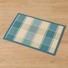 竹マット(ブルー 45X65 SQ07) 2枚目画像