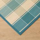 竹マット(ブルー 45X65 SQ07) 3枚目画像