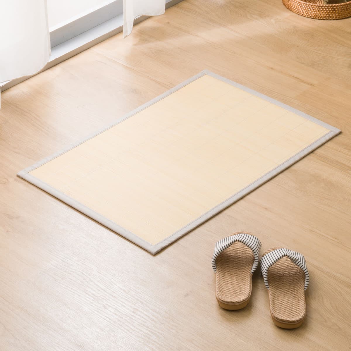 竹マット(ナチュラル 45X65 SQ08) | ニトリネット【公式】 家具