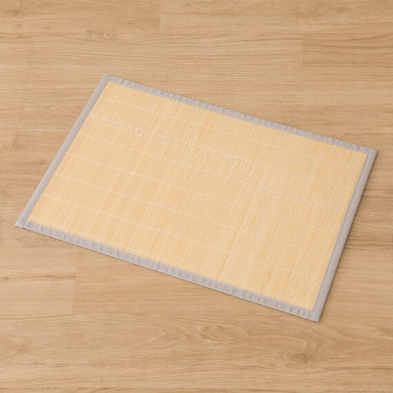 竹マット(ナチュラル 45X65 SQ08) 2枚目画像