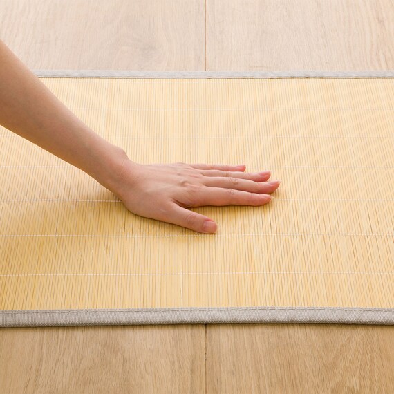 竹マット(ナチュラル 45X65 SQ08) 5枚目画像