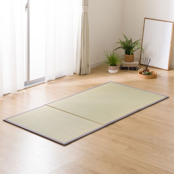 3つ折りい草マット(90X180 NJ07) 1枚目画像