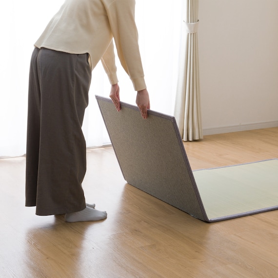 3つ折りい草マット(90X180 NJ07) 6枚目画像