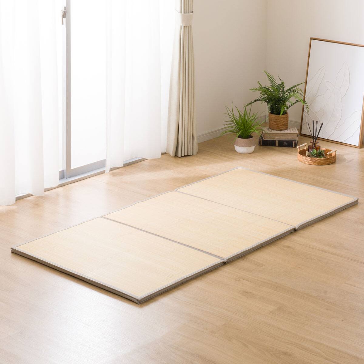 3つ折り竹マット(90X180 SQ10) | ニトリネット【公式】 家具