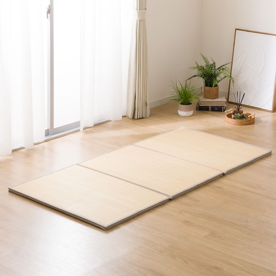 3つ折り竹マット(90X180 SQ10) 1枚目画像