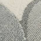 防ダニ・抗菌防臭ラグ(CRV 185X185 グレー) 8枚目画像