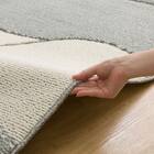 防ダニ・抗菌防臭ラグ(CRV 185X185 グレー) 12枚目画像