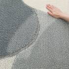 防ダニ・抗菌防臭ラグ(CRV 185X185 グレー) 13枚目画像
