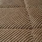 極厚30mmウレタン入り コーデュロイ調ラグ (90×185 ベージュ) 2枚目画像