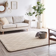 極厚30mmウレタン入り コーデュロイ調ラグ